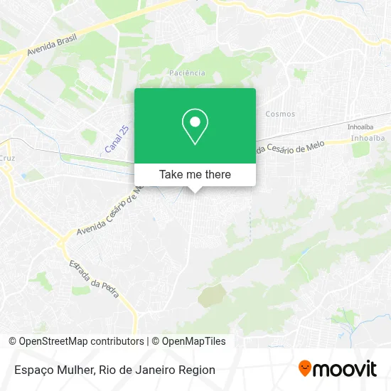 Espaço Mulher map