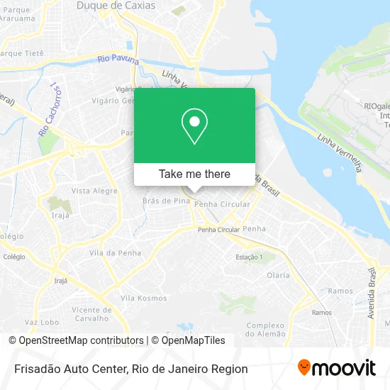 Frisadão Auto Center map