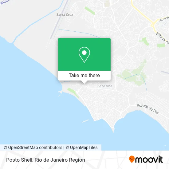 Posto Shell map