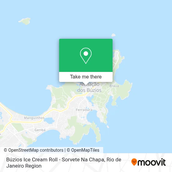 Búzios Ice Cream Roll - Sorvete Na Chapa map