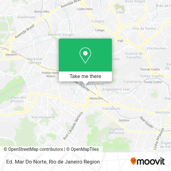 Ed. Mar Do Norte map