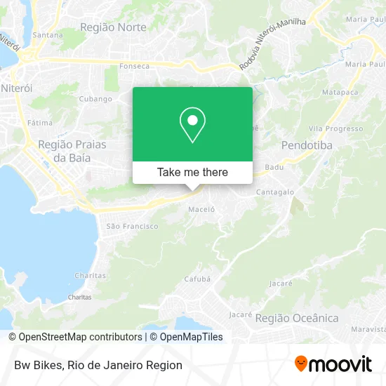 Bw Bikes map