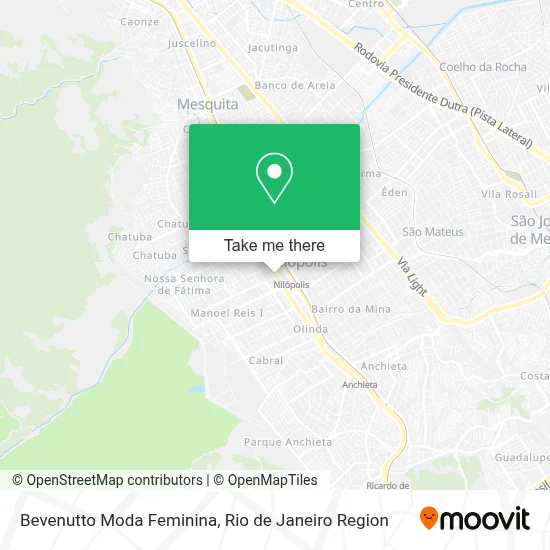 Bevenutto Moda Feminina map