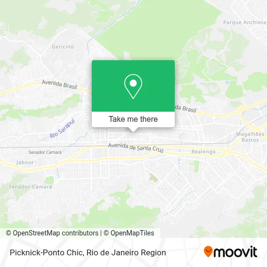 Picknick-Ponto Chic map