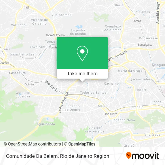 Comunidade Da Belem map