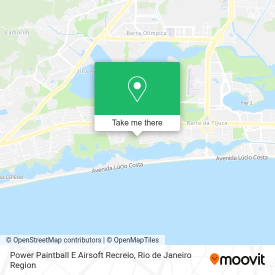 Power Paintball E Airsoft Recreio map