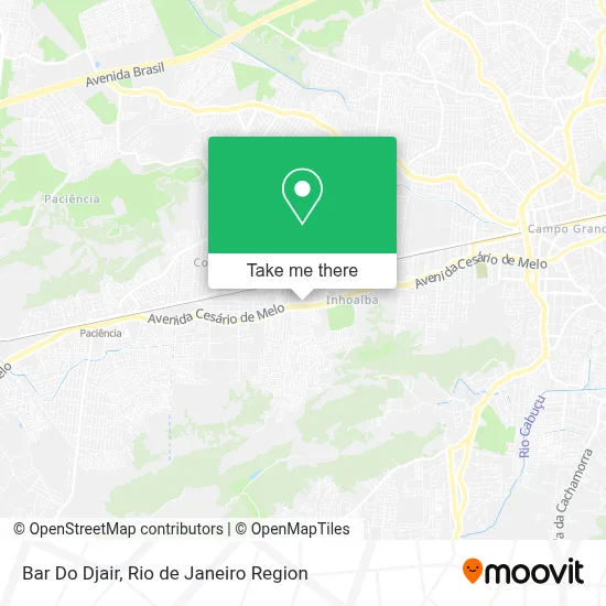 Bar Do Djair map