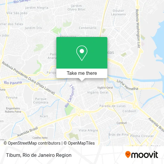 Tibum map