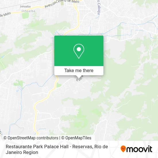 Restaurante Park Palace Hall - Reservas map