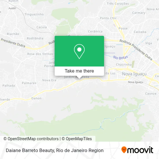 Daiane Barreto Beauty map