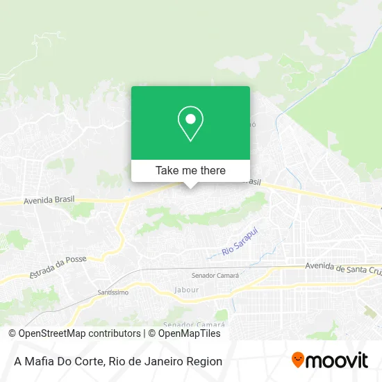 A Mafia Do Corte map