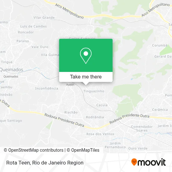 Rota Teen map