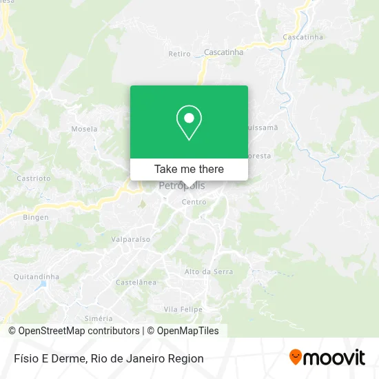 Físio E Derme map
