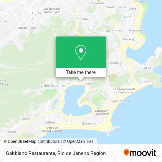 Gabbiano Restaurante map