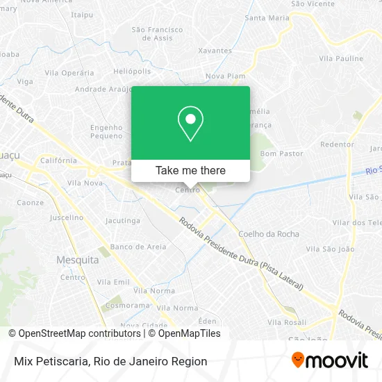 Mix Petiscaria map