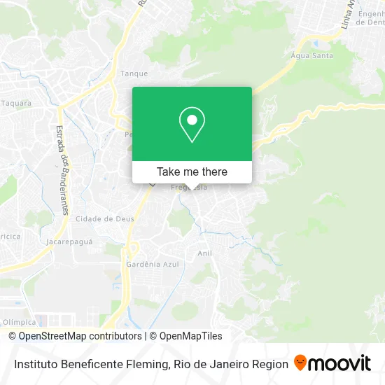 Instituto Beneficente Fleming map