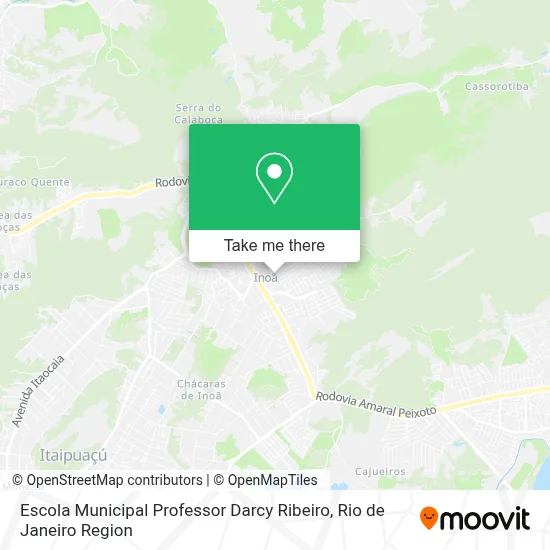 Escola Municipal Professor Darcy Ribeiro map