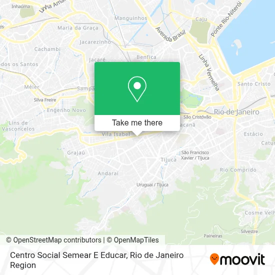 Centro Social Semear E Educar map