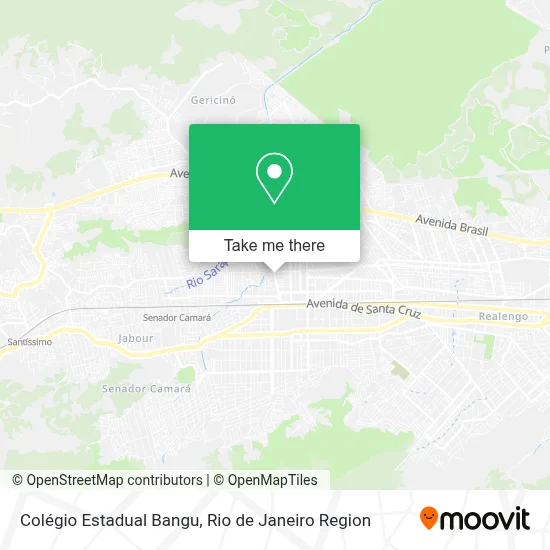 Colégio Estadual Bangu map