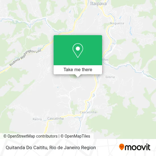 Quitanda Do Caititu map