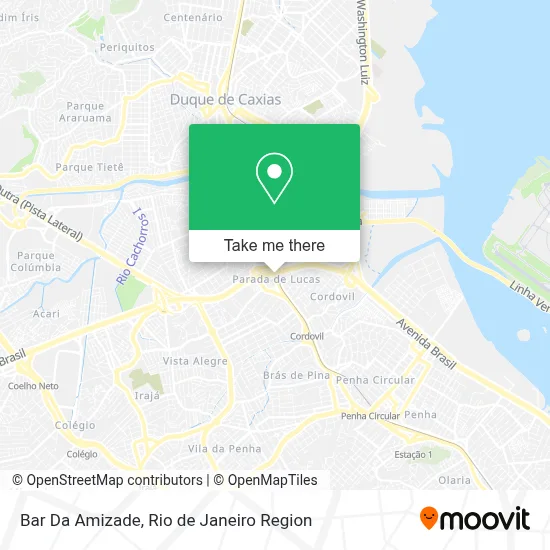Bar Da Amizade map