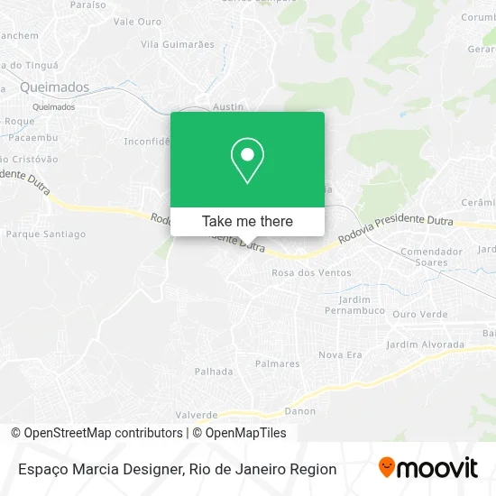 Espaço Marcia Designer map