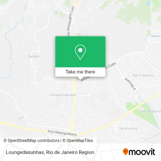 Loungedasunhas map