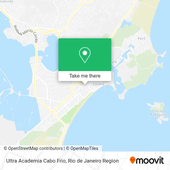 Ultra Academia Cabo Frio map