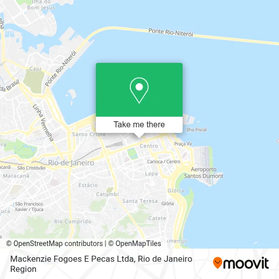 Mackenzie Fogoes E Pecas Ltda map