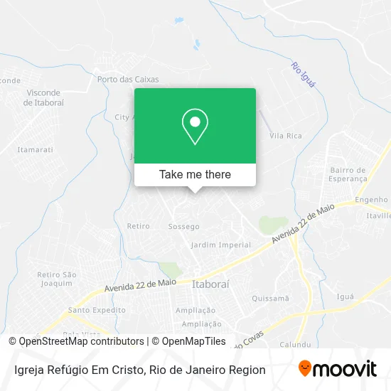 Igreja Refúgio Em Cristo map