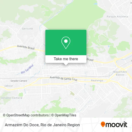 Armazém Do Doce map