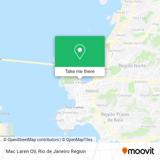 Mac Laren Oil map