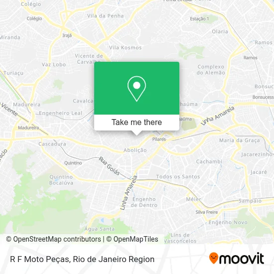 R F Moto Peças map