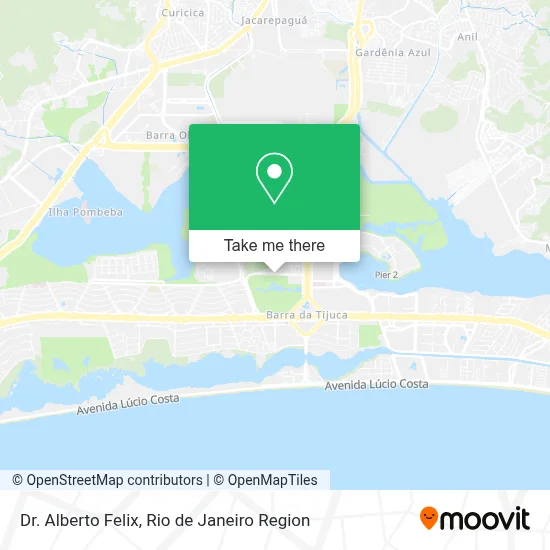 Dr. Alberto Felix map