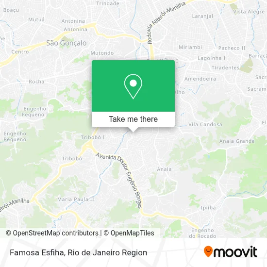 Famosa Esfiha map