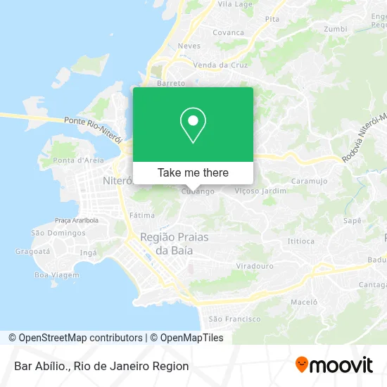 Bar Abílio. map