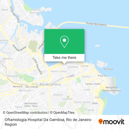 Oftamologia Hospital Da Gamboa map