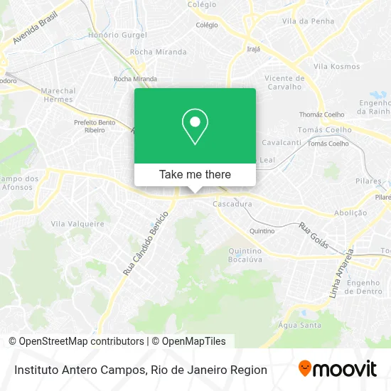 Instituto Antero Campos map