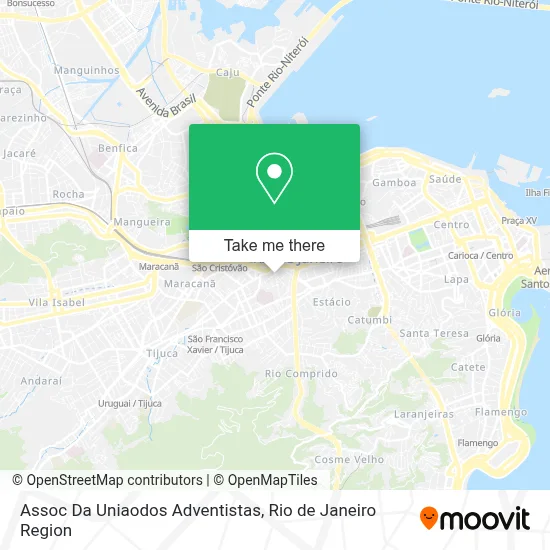 Assoc Da Uniaodos Adventistas map
