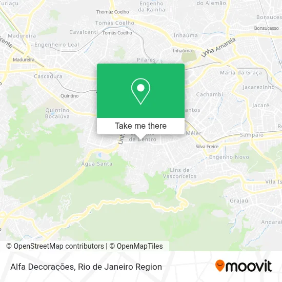 Alfa Decorações map