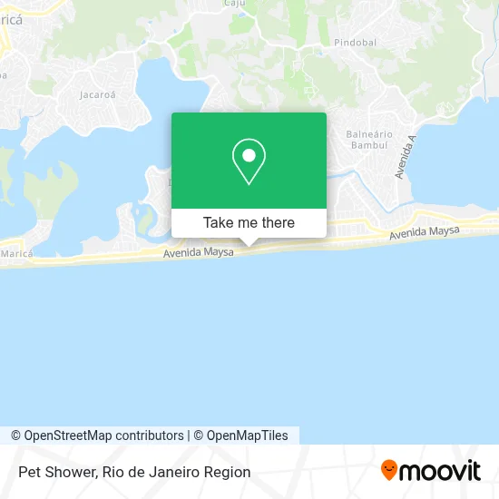 Pet Shower map