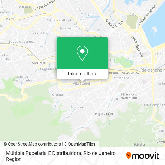 Múltipla Papelaria E Distribuidora map