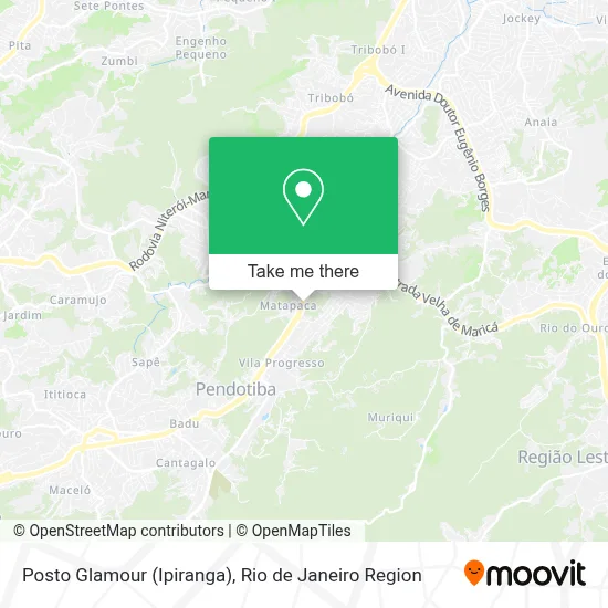 Posto Glamour (Ipiranga) map