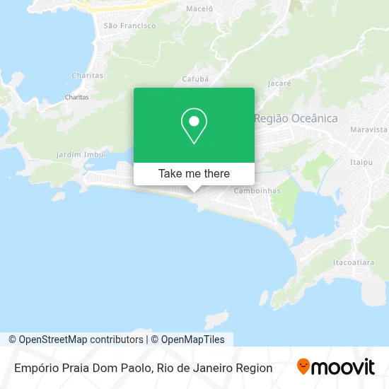 Empório Praia Dom Paolo map