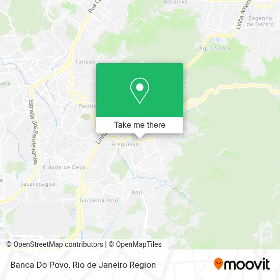 Banca Do Povo map