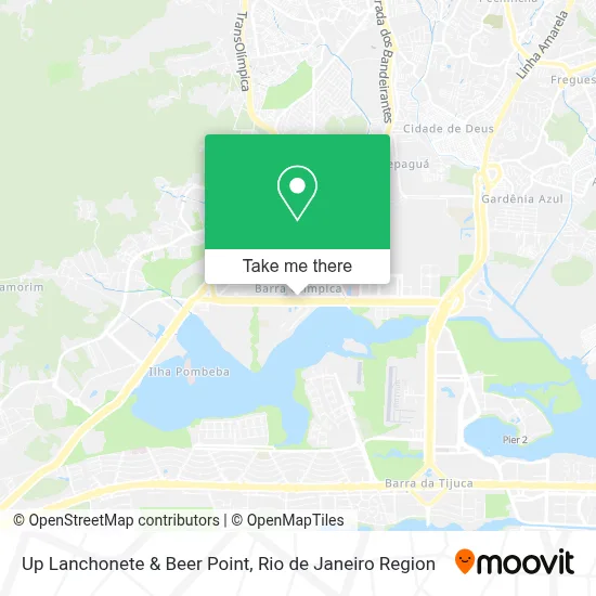 Up Lanchonete & Beer Point map