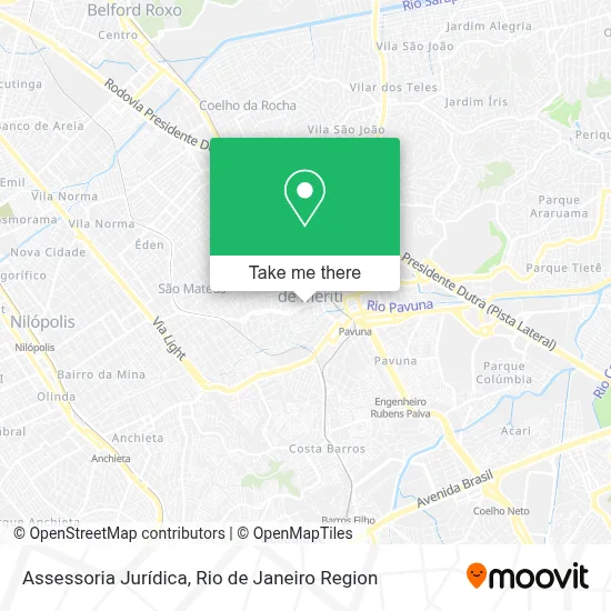 Assessoria Jurídica map