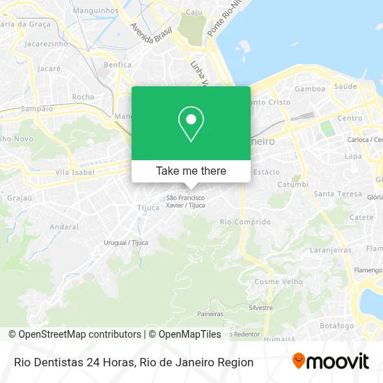 Rio Dentistas 24 Horas map