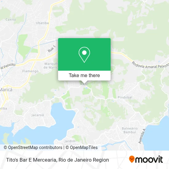 Tito's Bar E Mercearia map