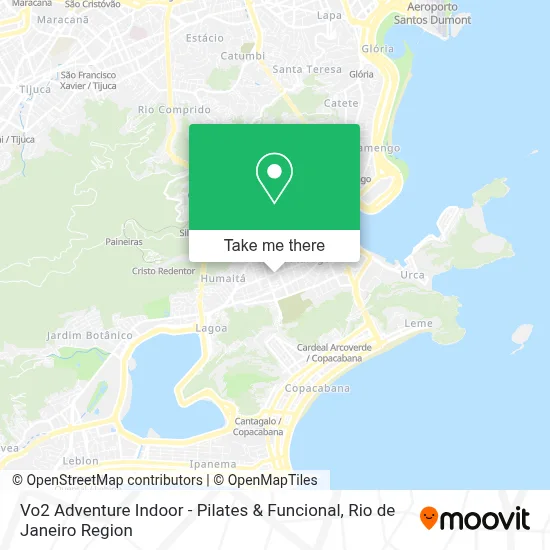 Vo2 Adventure Indoor - Pilates & Funcional map